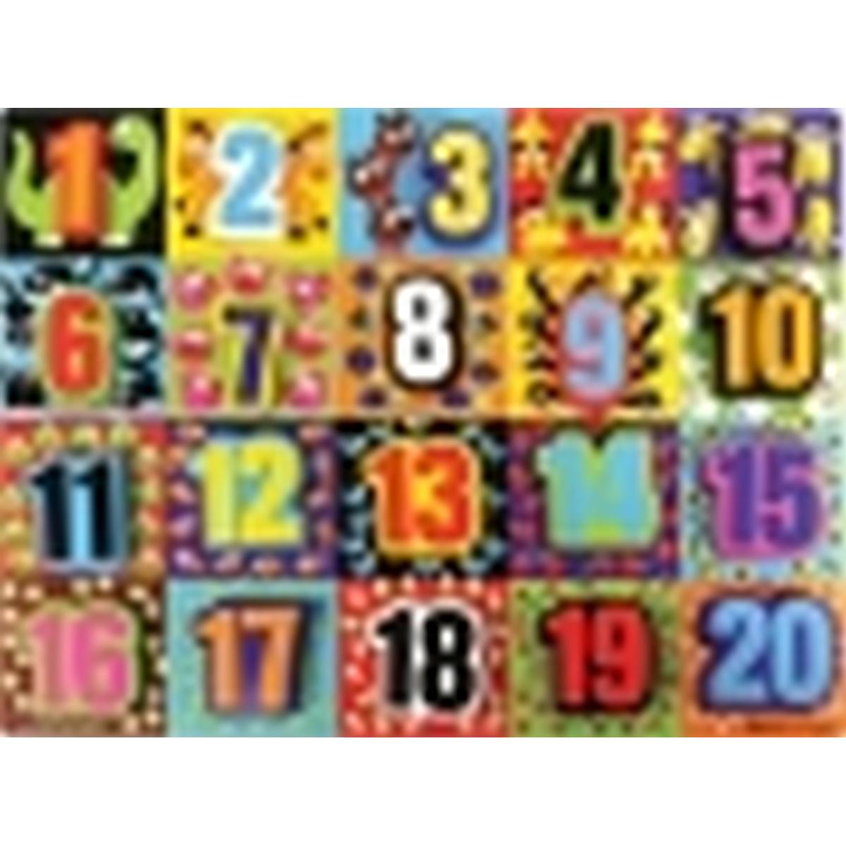 Jumbo Numbers Wooden Puzzle
