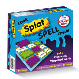 Look, Splat, Spell, Check Games Level 2