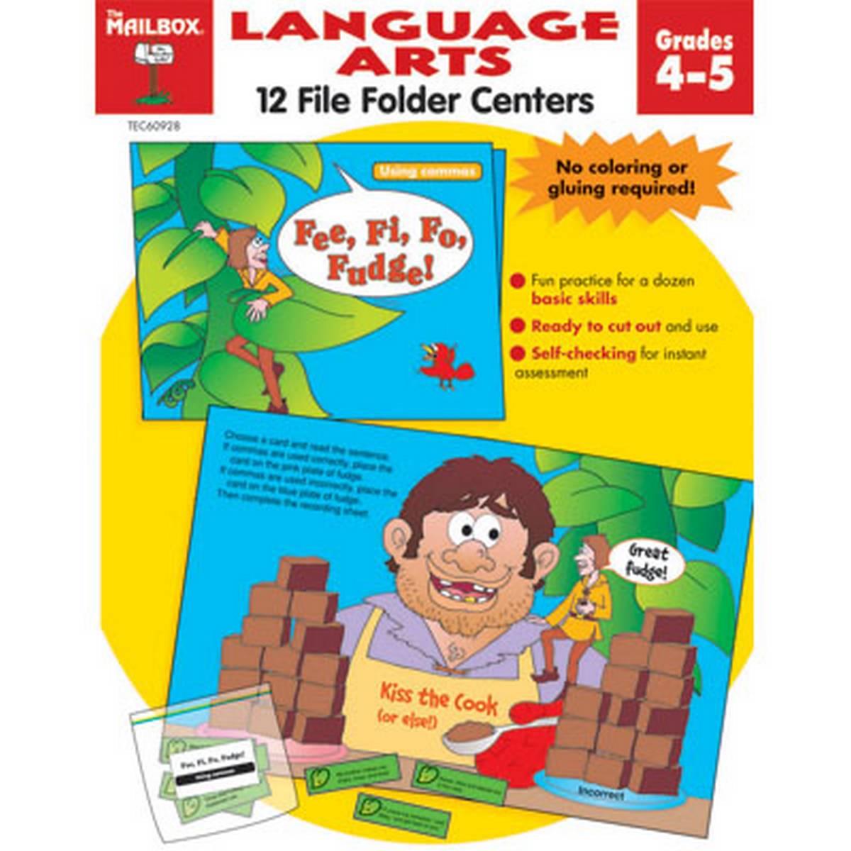 Language Arts: 12 File Folder Centre - 3rd/4th Class