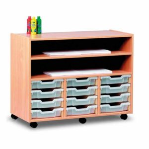 Large Art Storage with 12 Trays and 2 shelves