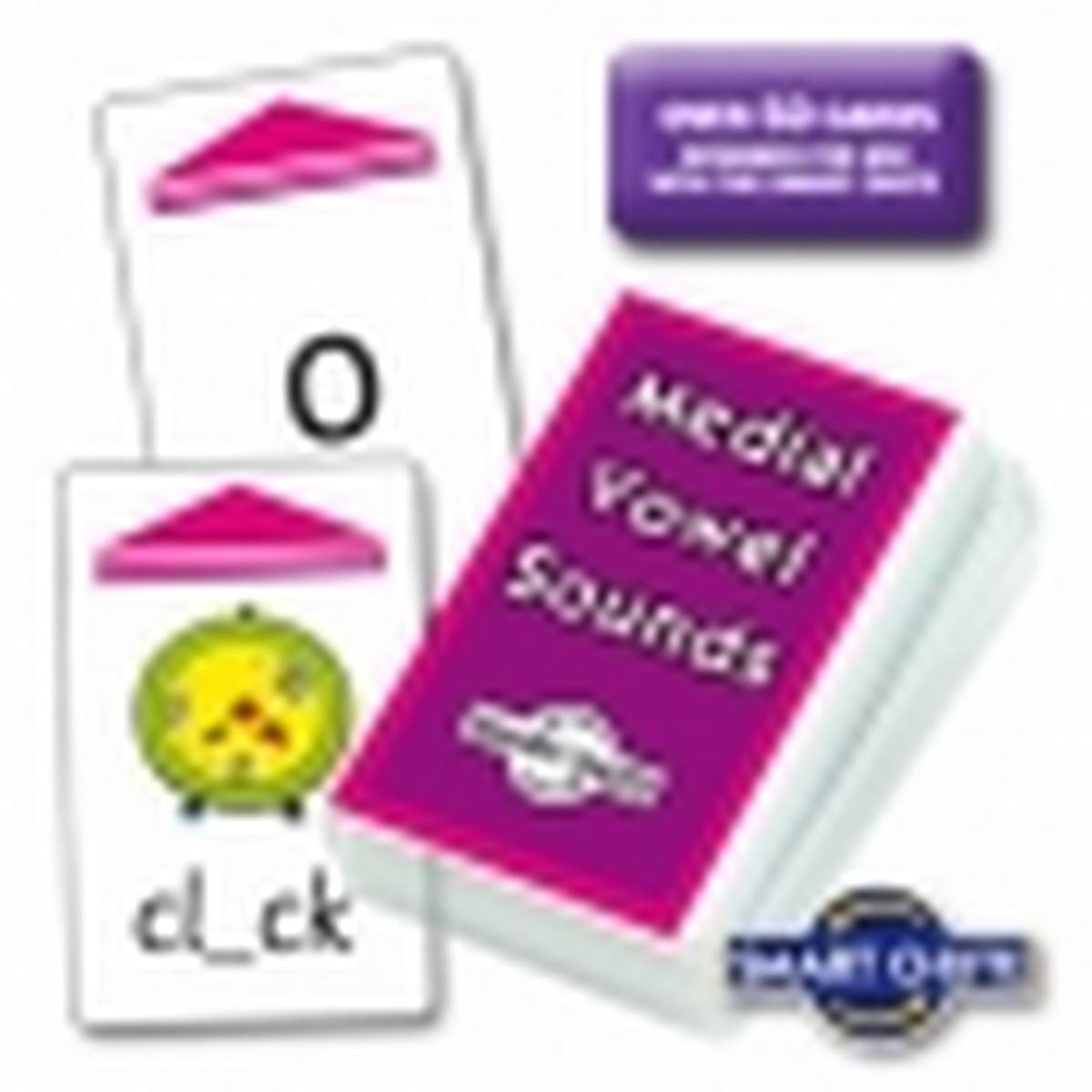 Medial Vowel Sounds Chute Cards