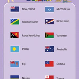 Flag Match Solver - Australia & Oceania