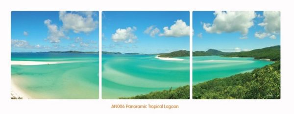Panoramic Picture Set of Pin Panelz - Tropical Lagoon