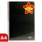 Premier Pack of 5 A4 160 Pg Notebooks (Bold Colours)