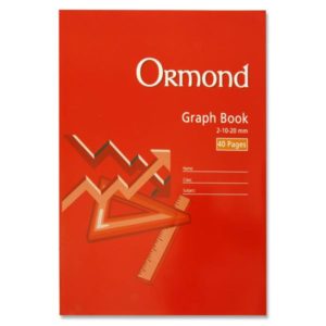 Ormond A4 40 Page Graph Copy