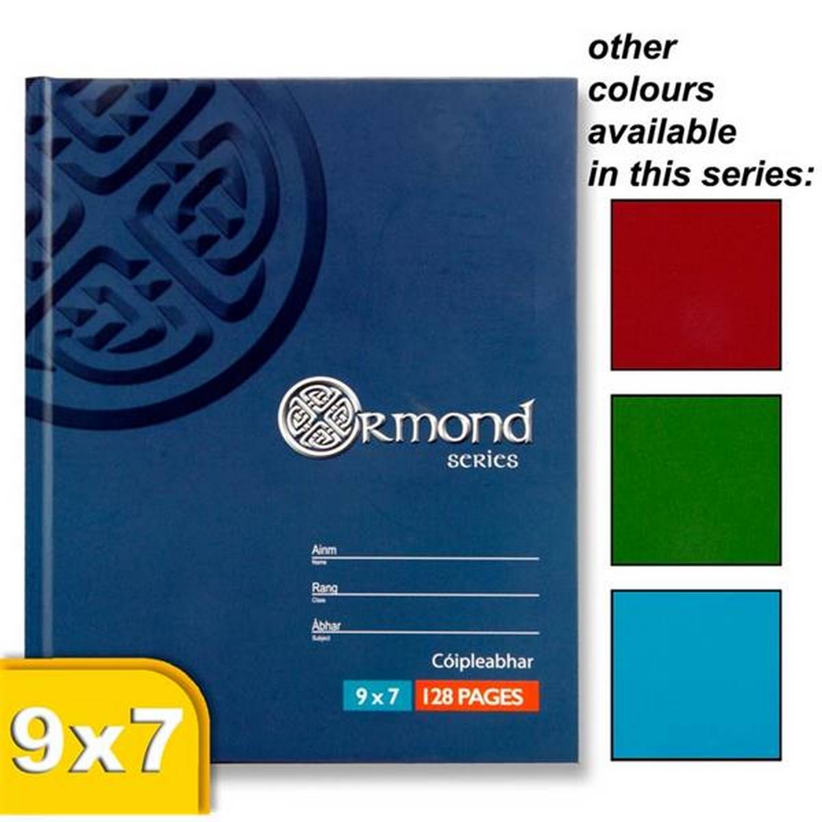Premier 9x7 128 Page Hardcover Notebook