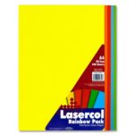 A4 Activity Paper Assorted Colours (Pack of 100 sheets)