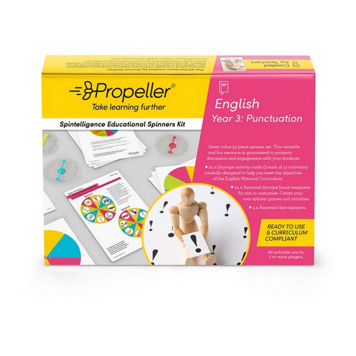 3rd Class - Punctuation Spinner Kit