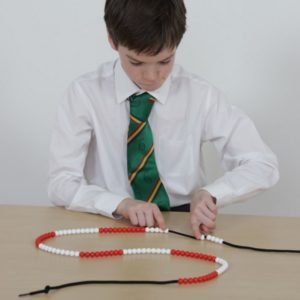 Rekenrek Bead Strings: 100 Bead String