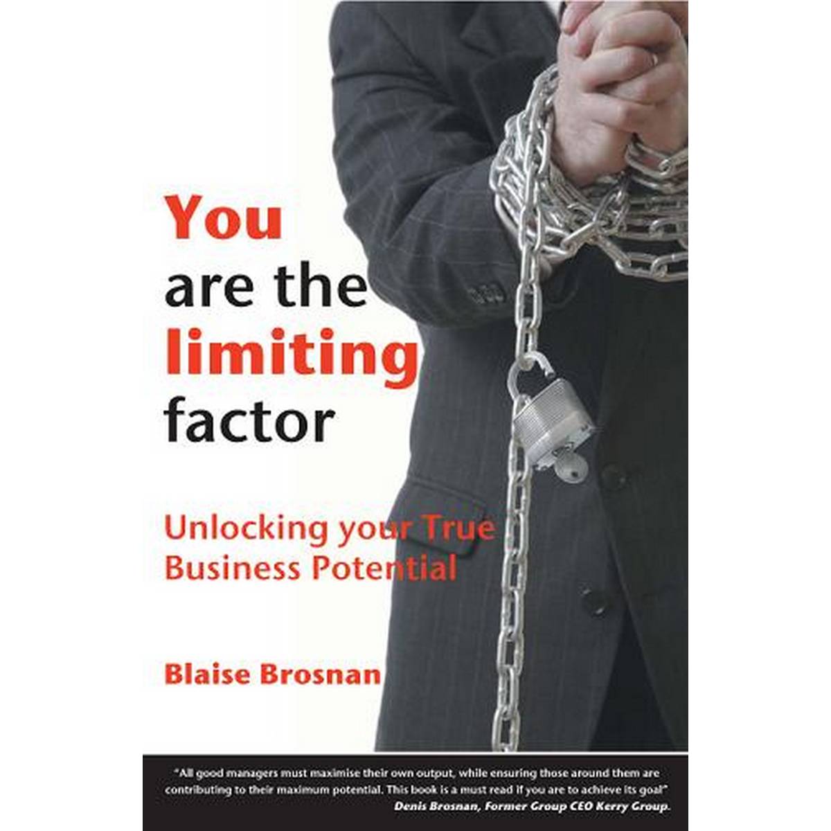 You are the Limiting Factor: Unlocking your True Business Potential by Blaise Brosnan