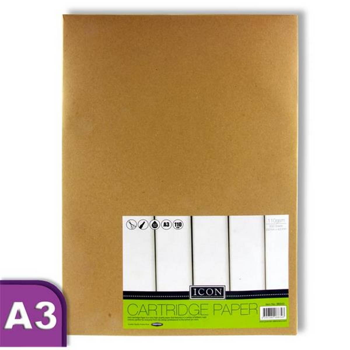 A3 Cartridge Paper 110gms Pack of 500