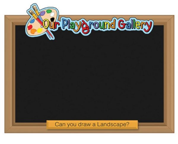 Playground Gallery Chalkboards (set of 4)