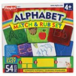 Roylco Alphabet Match & Rub Set