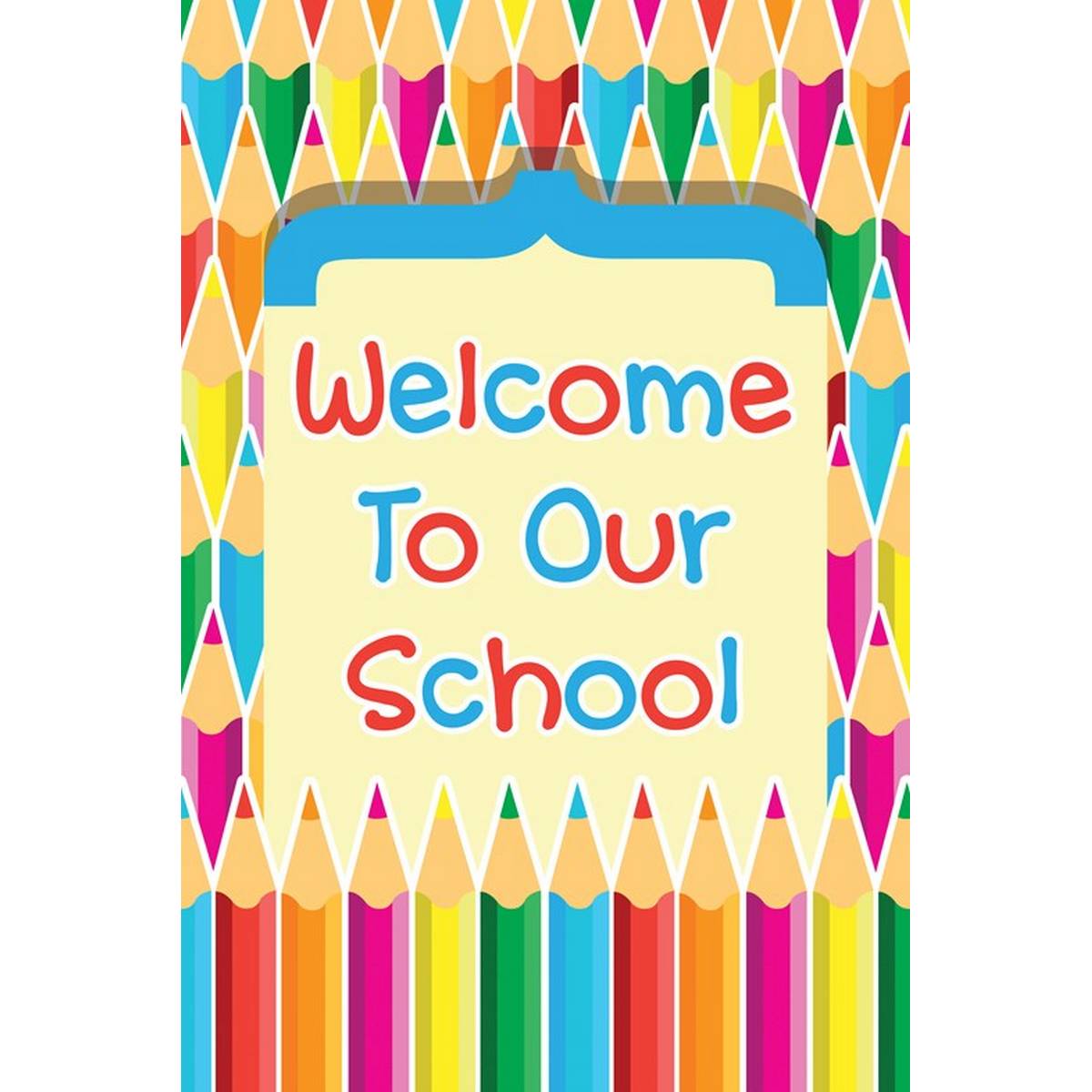 Welcome - Coloured Pencils