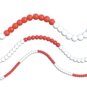 Rekenrek Bead Strings: Pupil's 20 Bead Strings