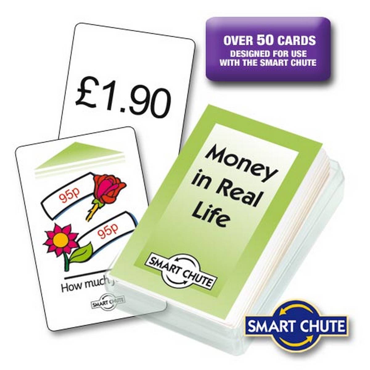 Money in Real Life Chute Cards (Pounds)