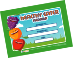 Healthy Eater Award Certificates