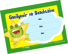 Gaeilgeoir na Seachtaine Certificates
