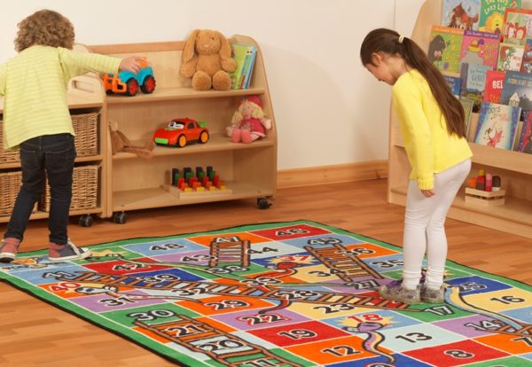 Snakes and Ladders Rug