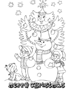 Colour in' Christmas Cards Pack 2