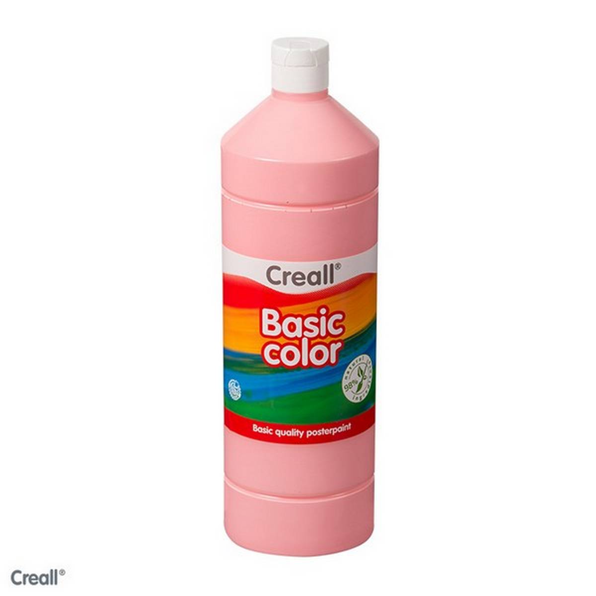 Creall 1 litre Bottle Poster Paint - Pink