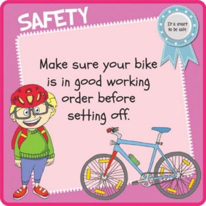 Safety - Bike (Outdoor Sign)