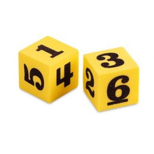 Clever Kidz - Learn & Play Large Soft Dice