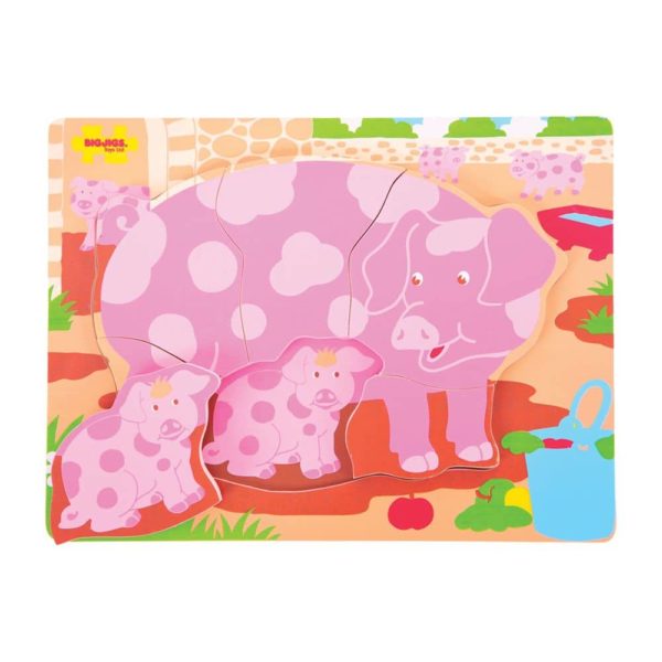 Chunky Puzzle Pig and Piglet