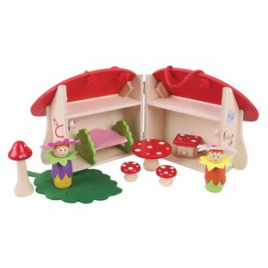 Mini Mushroom House Playset