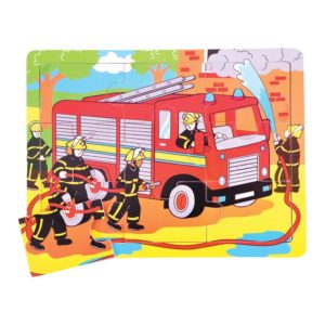 Tray Puzzle Fire Engine