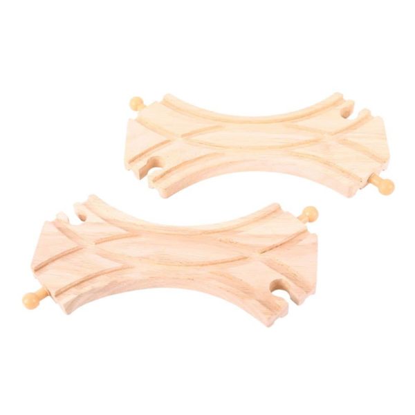 Double Curved Turnouts (Pack of 2)