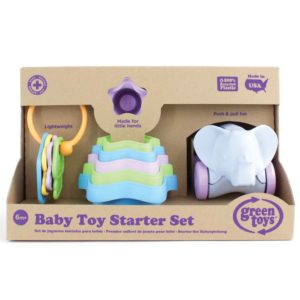 Baby Toy Starter Set (First Keys Stacking Cups & Elephant)