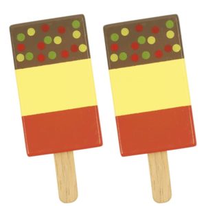 Ice Lolly (Pack of 2 - Chocolate with Sprinkles)