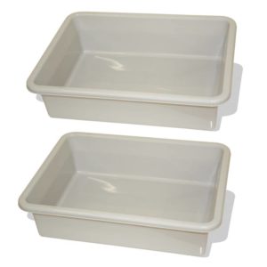 Train Table Drawer (Grey) (Pack of 2)