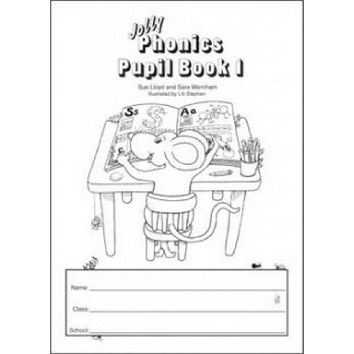 Jolly Phonics Pupil Book 1 (Black & White)