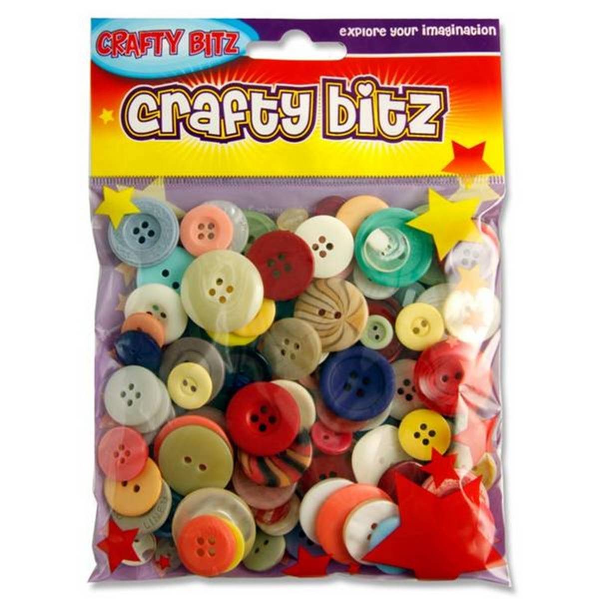 Crafty Bitz Assorted Craft Buttons