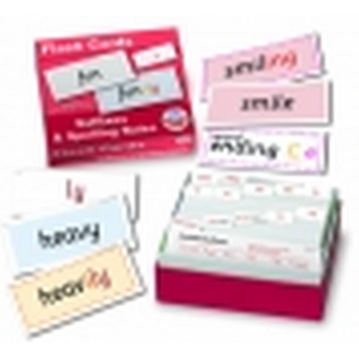 Suffixes & Spelling Rules Flash Cards
