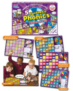 Synthetic Phonics Boards Games Age 4-7 Set of 5