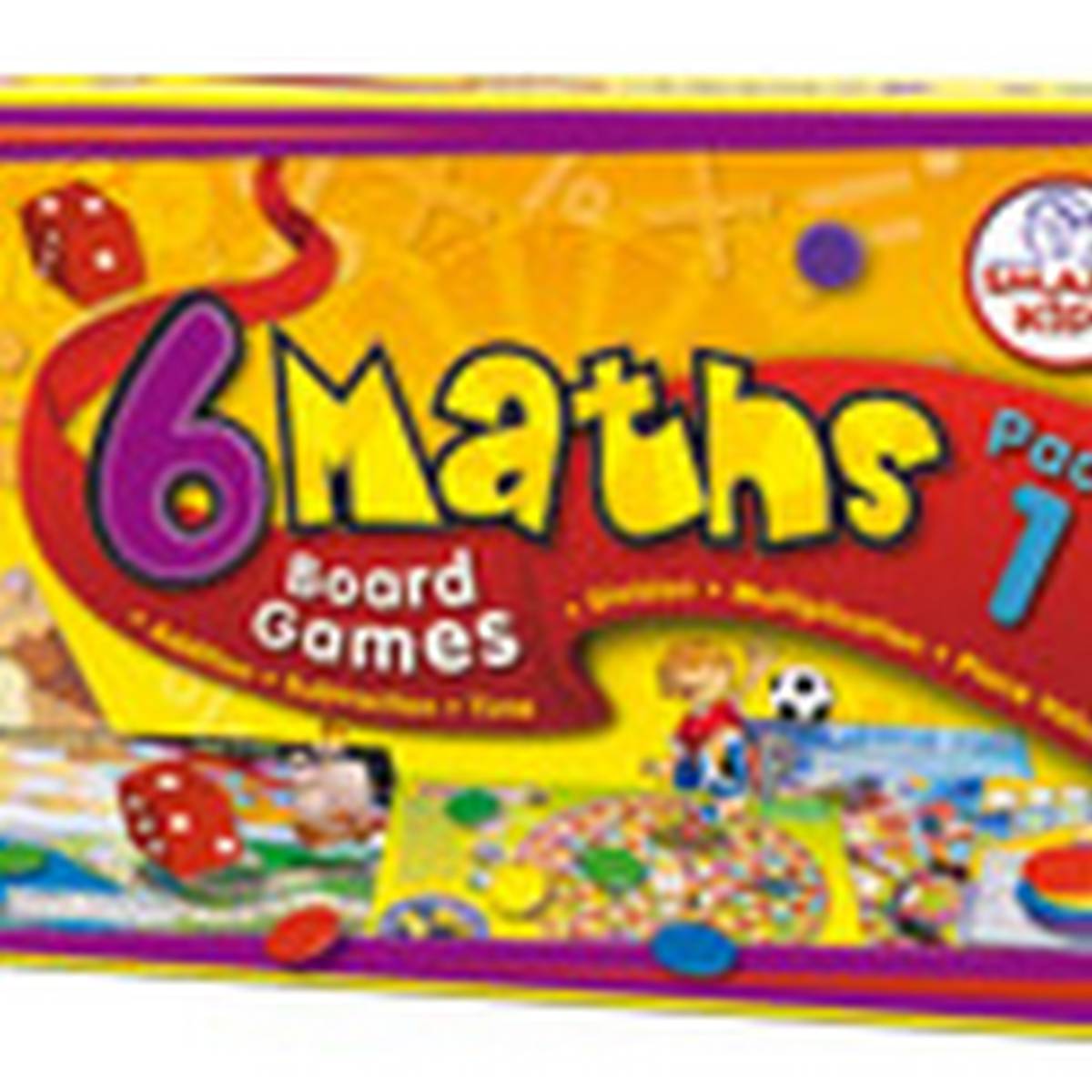 Maths Board Games Pack 1 Ages 5-7 Set of 6