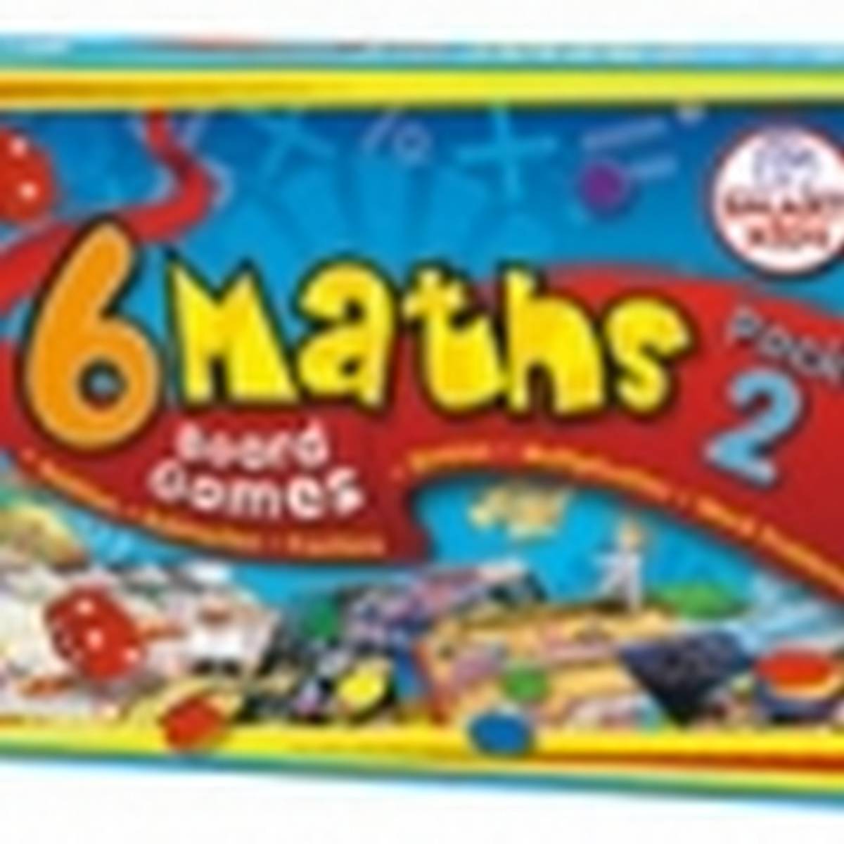 Maths Board Games Pack 2 Ages 6-9 Set of 6