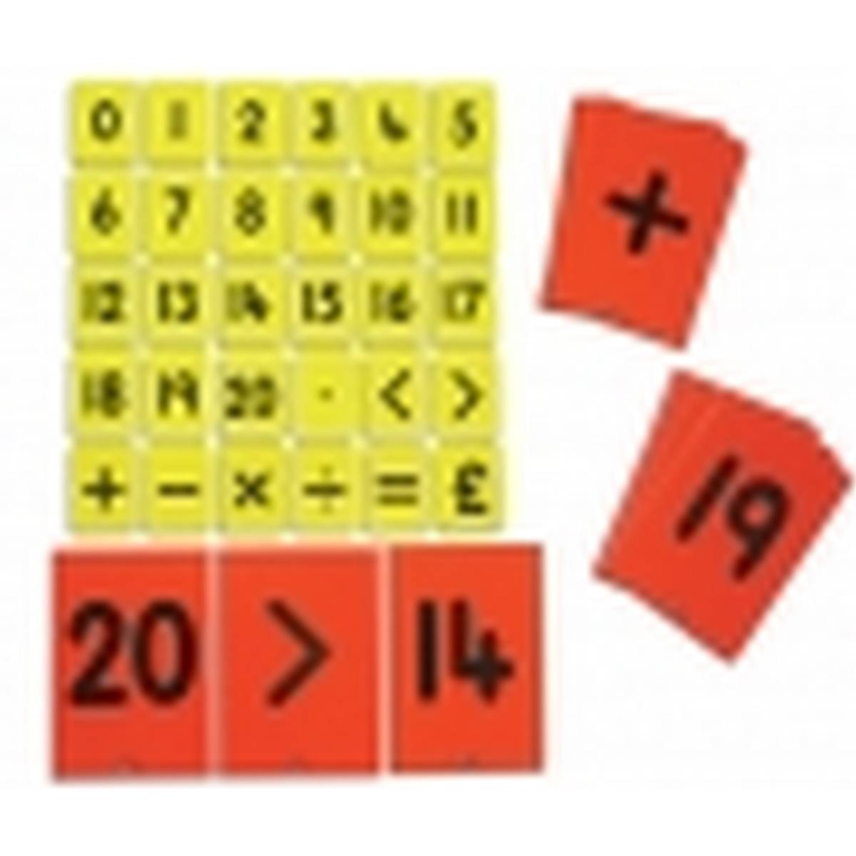 0 - 20 Maths Cards Teacher's Set