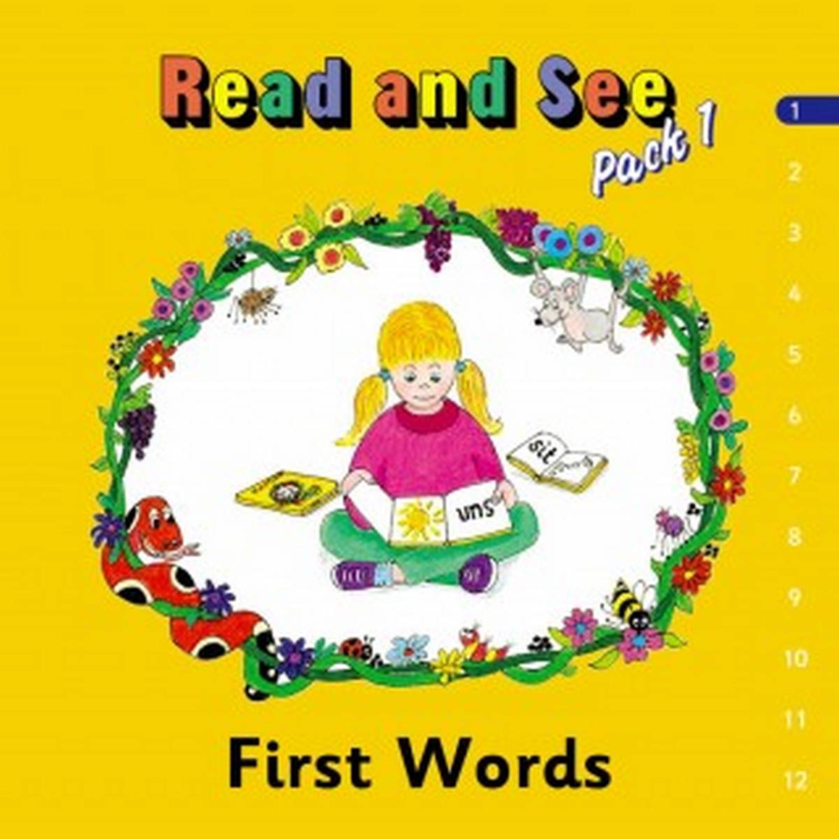 Jolly Phonics Read and See Pack 1 (12 Titles)