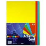 A3 160g Activity Card Rainbow Assorted Colours (Pack of 50 sheets)