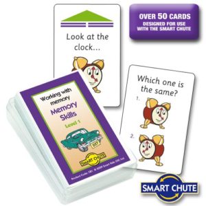 Memory Skills Chute Cards Level 1