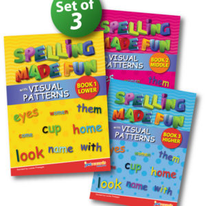 Spelling Made Fun (with Visual Patterns) Teachers Guides Set of Three Offer