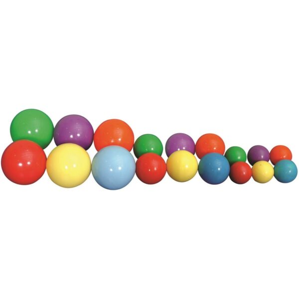 Set of 6 Coloored All Balls
