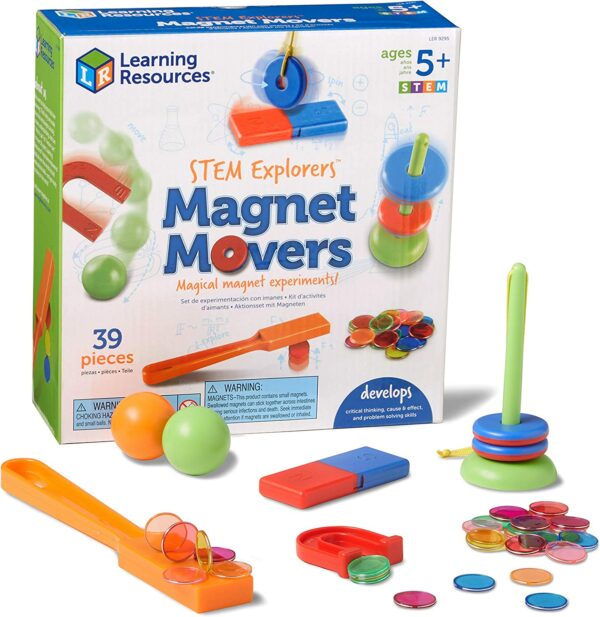 Learning Resources LER9295 Magnet Movers-STEM Explorers