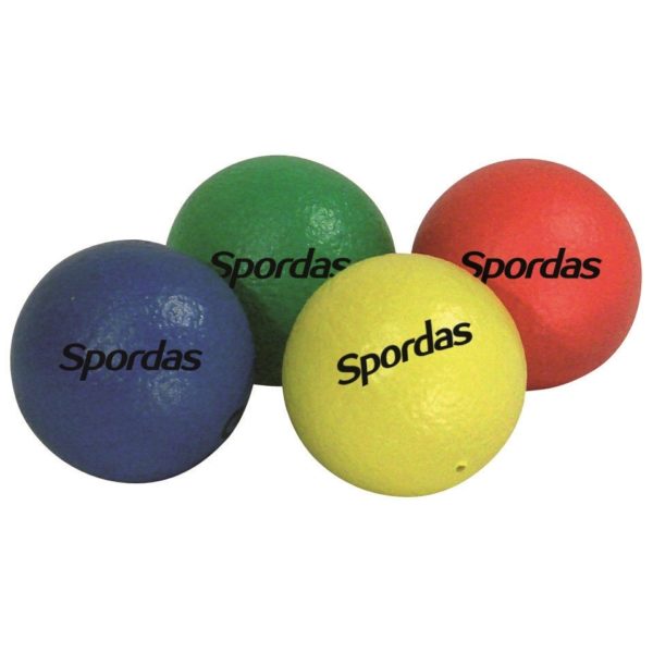 Skin-Coated Foam Balls 70mm set of 4 colours