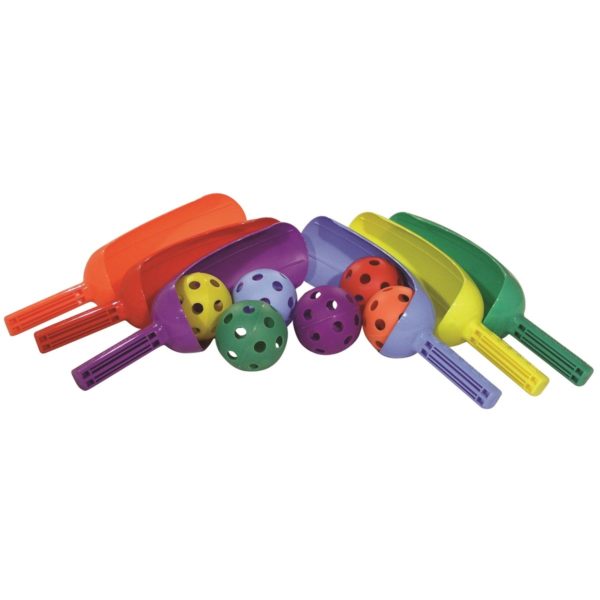 Scoop Set Set of 6 colored bats and balls