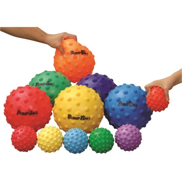 Set of 6 Slomo Bump Balls 10cm